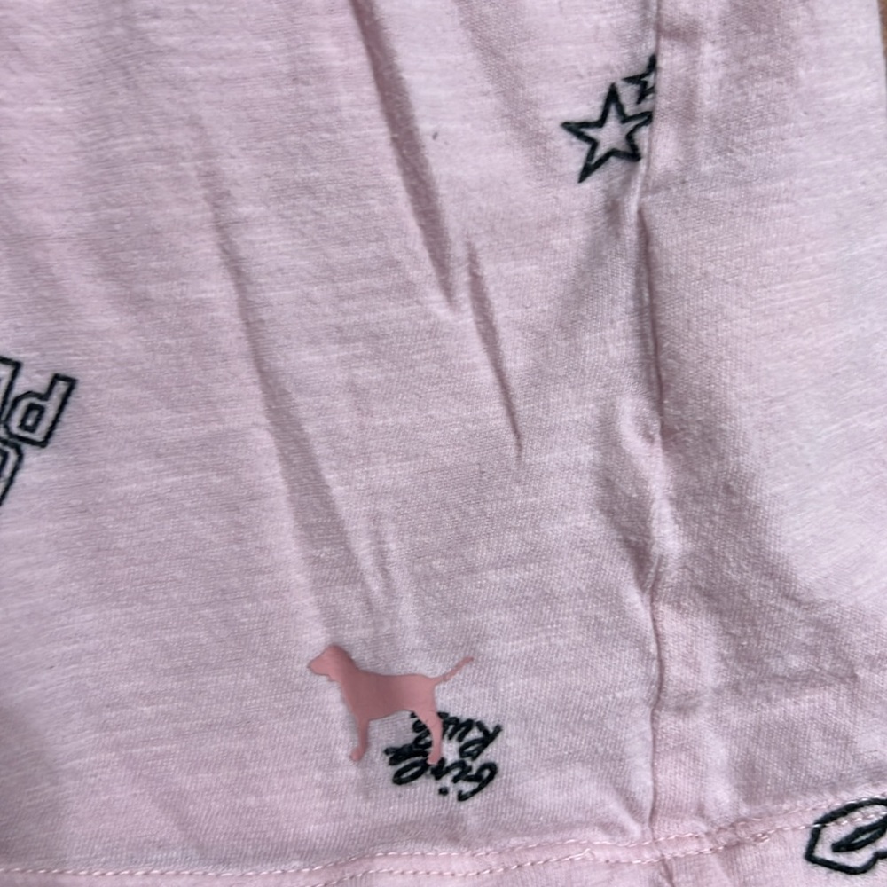 Pink Victoria Secret Size Small Girl Power Shirt - Picture 3 of 4